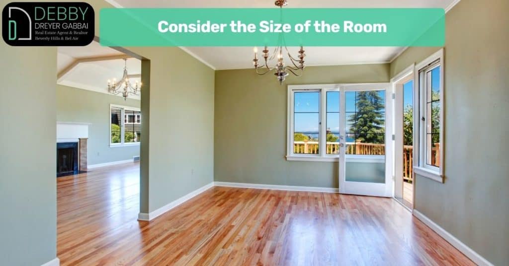 Consider the Size of the Room