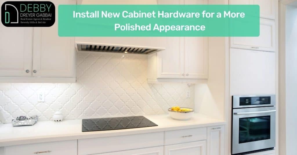 Install New Cabinet Hardware for a More Polished Appearance
