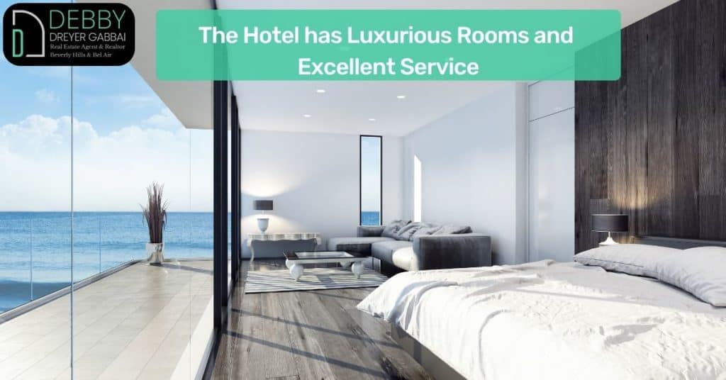 The Hotel has Luxurious Rooms and Excellent Service