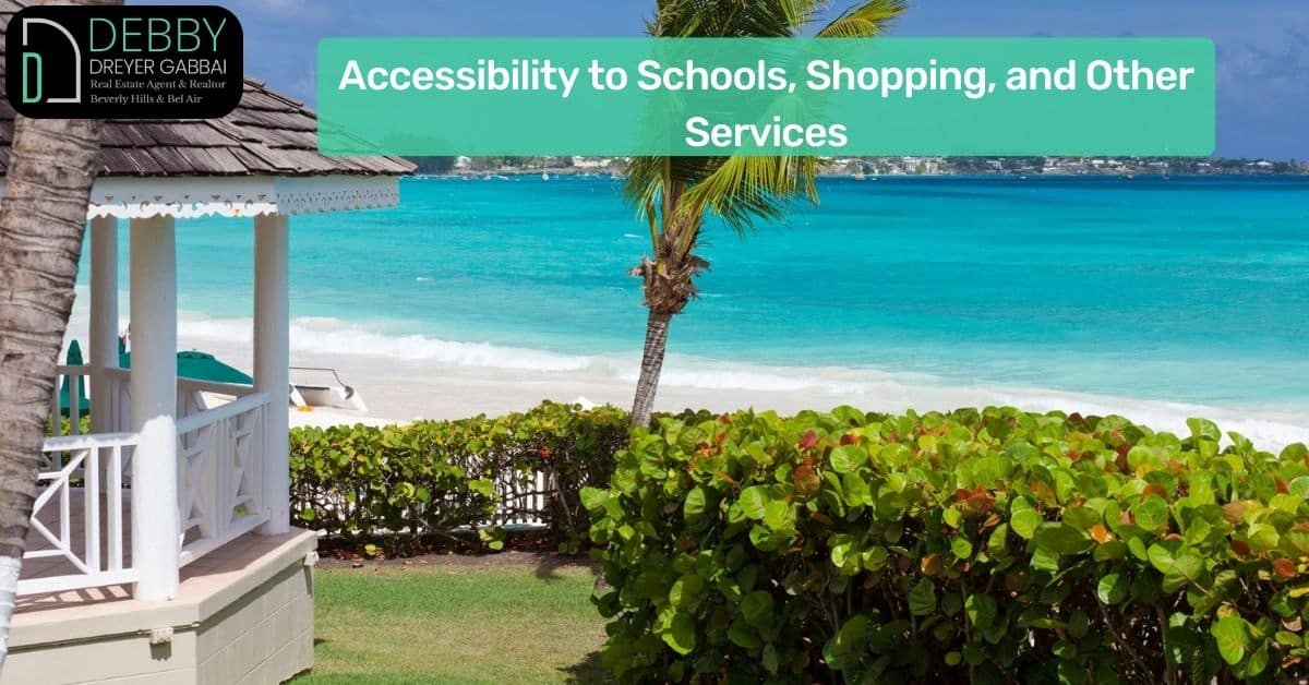 Accessibility to Schools, Shopping, and Other Services