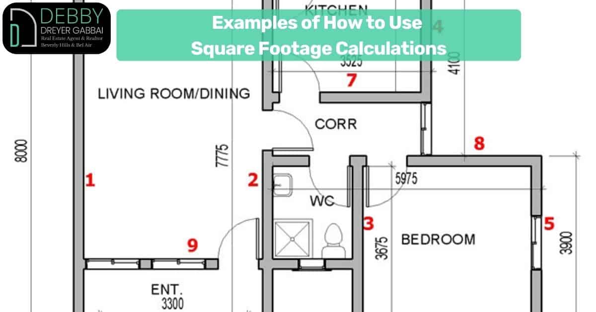 Examples of How to Use Square Footage Calculations