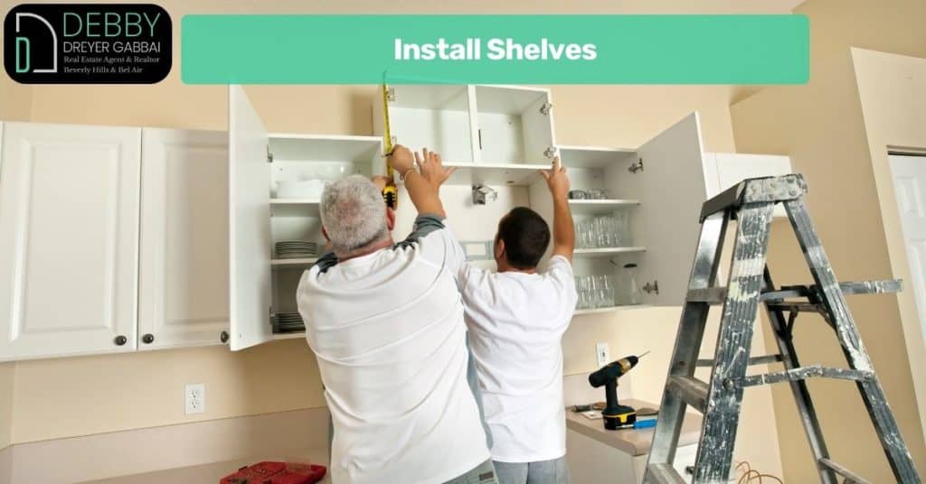 Install Shelves