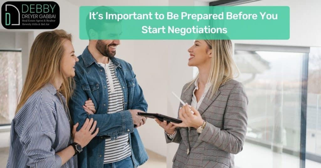 It’s Important to Be Prepared Before You Start Negotiations