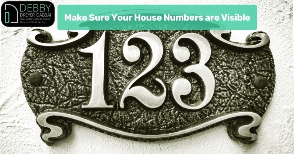 Make Sure Your House Numbers are Visible