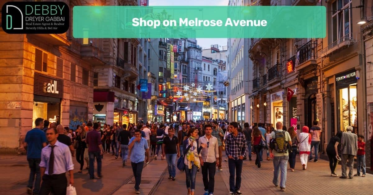 Shop on Melrose Avenue