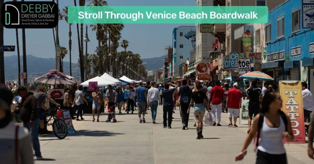 Stroll Through Venice Beach Boardwalk