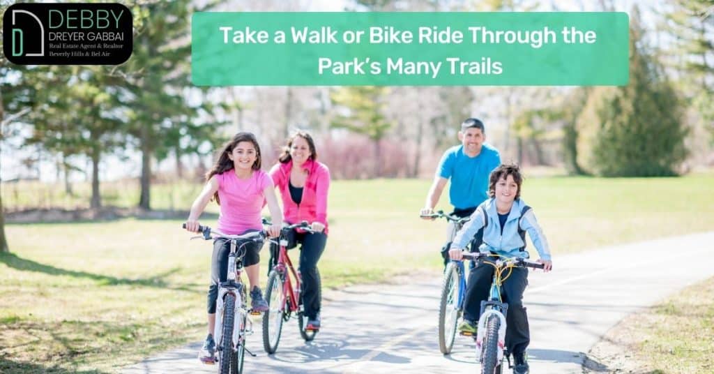 Take a Walk or Bike Ride Through the Park’s Many Trails